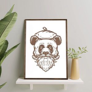 Tablou decorativ, TD092, Desenat manual, Natural imagine