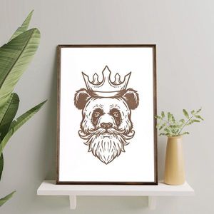 Tablou decorativ, TD094, Desenat manual, Natural imagine