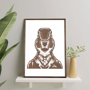 Tablou decorativ, TD096, Desenat manual, Natural imagine