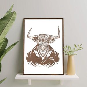 Tablou decorativ, TD101, Desenat manual, Natural imagine