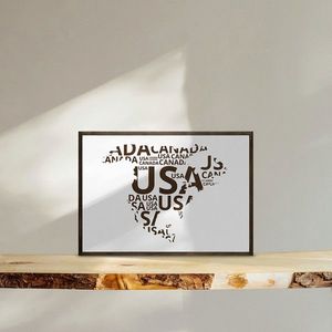 Tablou decorativ, TD113, Desenat manual, Natural imagine