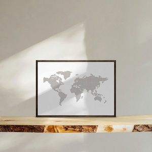 Tablou decorativ, TD116, Desenat manual, Natural imagine