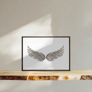 Tablou decorativ, TD123, Desenat manual, Natural imagine