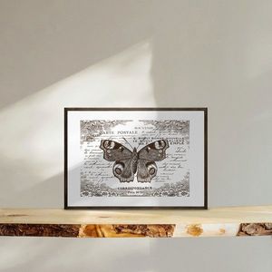 Tablou decorativ, TD125, Desenat manual, Natural imagine