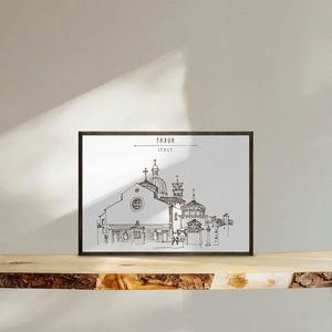 Tablou decorativ, TD130, Desenat manual, Natural imagine