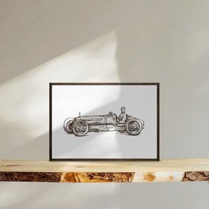 Tablou decorativ, TD138, Desenat manual, Natural imagine