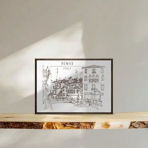 Tablou decorativ, TD141, Desenat manual, Natural imagine