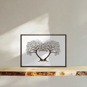 Tablou decorativ, TD144, Desenat manual, Natural imagine