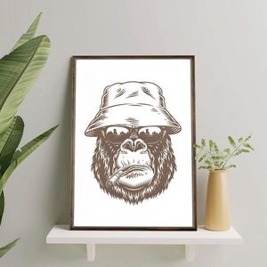 Tablou decorativ, TD152, Desenat manual, Natural imagine