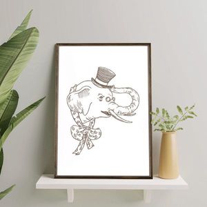 Tablou decorativ, TD160, Desenat manual, Natural imagine