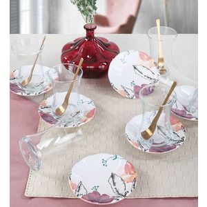 Set pentru ceai, Hermia, 275KRM1533, Antibacterian, Multicolor imagine