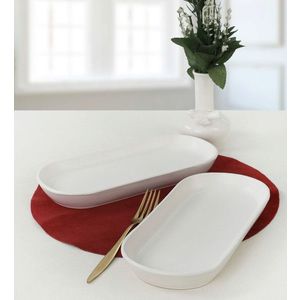 Set platouri servire, Hermia, 275KRM1423, Antibacterian, Multicolor imagine