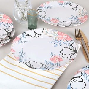 Set platouri servire, Hermia, 275KRM1353, Antibacterian, Multicolor imagine