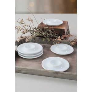 Set suporturi pentru ou, Hermia, 275KRM1635, Antibacterian, Alb imagine