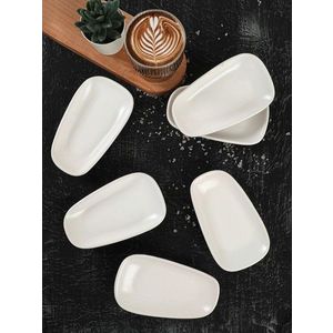 Set boluri pentru aperitive, Hermia, 275KRM1766, Antibacterian, Alb imagine