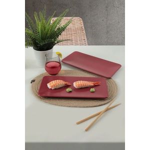 Set platouri servire, Hermia, 275KRM1897, Usor de curatat, Rosu imagine