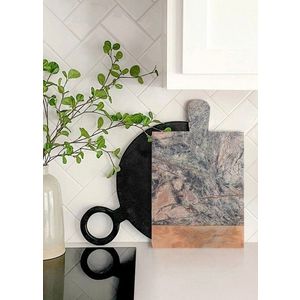 Platou servire alimente, Hermia, 280TMA1904, Verde / Natural imagine