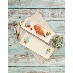 Set platouri servire, Hermia, 275KRM1775, Antibacterian, Multicolor imagine