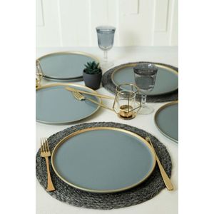 Set platouri servire, Hermia, 275KRM2162, Antibacterian, Verde imagine