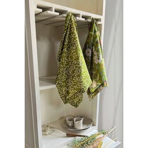 Set prosoape de bucatarie, Hermia, 626SRT1113, Verde imagine