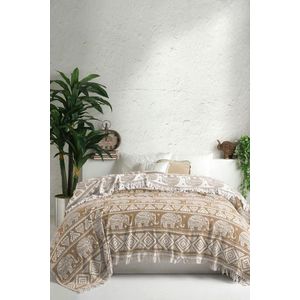 Cuvertura matlasata dubla, L'essentiel Maison, Fil, Maro deschis imagine