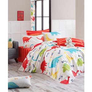 Cuvertura matlasata dubla, L'essentiel Maison, Dinazorus, Bumbac, Alb imagine