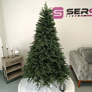 Brad artificial Christmas Deluxe by Sersimo, Carpati, 2D+3D, 210cm imagine