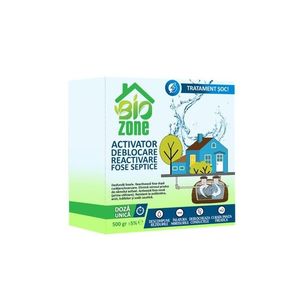Activator deblocare reactivare fosa septica, BioZone, 500 g imagine