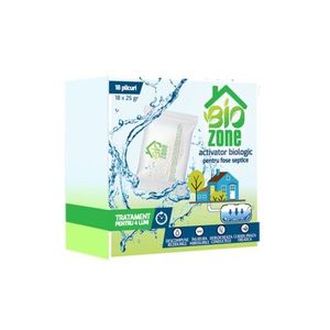 Activator biologic pentru fose septice, 18 plicuri, tratament 4 luni, 450 gr, BioZone imagine