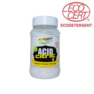 Acid citric pudra, pentru detartrare suprafete, cu efect anticalcar si antirugina, 480 g, Eco Confort imagine