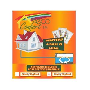 Activator biologic pentru fose septice, 27 doze, tratament 6 luni, Eco Confort imagine