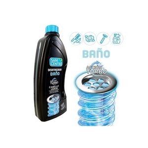Solutie pentru desfundat tevi baie, 1 L, Action Turbo, Sanicentro imagine