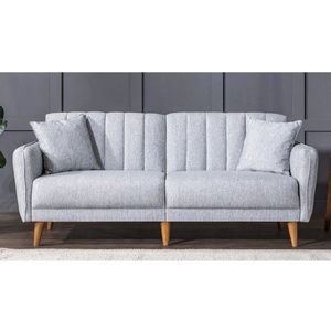 Canapea extensibila 3 locuri, Atelier del Sofa, 867UNQ1313, Gri imagine