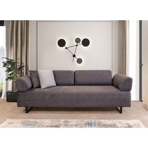 Canapea extensibila 3 locuri, Atelier del Sofa, 560ARE1327, Antracit imagine