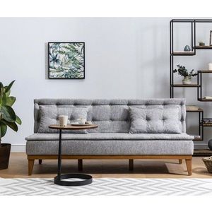 Canapea extensibila 3 locuri, Atelier del Sofa, 867UNQ1321, Gri imagine