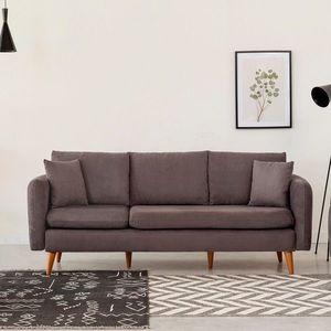 Canapea 3 locuri, Atelier del Sofa, 867UNQ1351, Antracit imagine