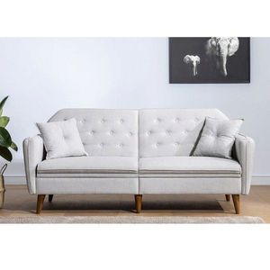 Canapea extensibila 3 locuri, Atelier del Sofa, 867UNQ1316, Crem imagine