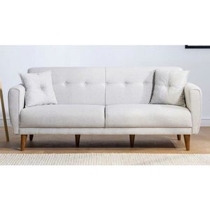 Canapea extensibila 3 locuri, Atelier del Sofa, 867UNQ1323, Crem imagine