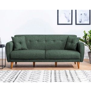 Canapea extensibila 3 locuri, Atelier del Sofa, 867UNQ1361, Verde imagine
