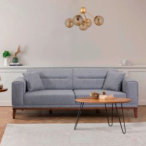 Canapea extensibila 3 locuri, Atelier del Sofa, 867UNQ1370, Gri imagine
