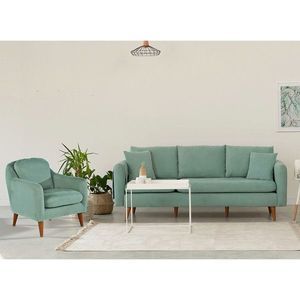 Set de canapea, Atelier del Sofa, 867UNQ1618, Verde Fistic imagine