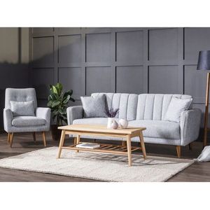 Set canapea extensibilă, Atelier del Sofa, 867UNQ1581, Gri imagine