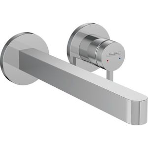 Baterie lavoar Hansgrohe Finoris cu pipa 228mm montaj incastrat necesita corp ingropat crom imagine