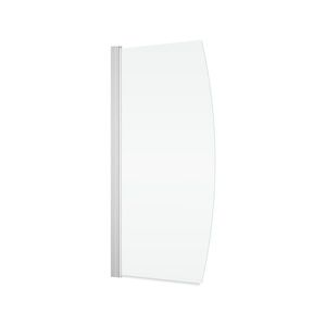 Paravan cada Ronal (SanSwiss) Solino SOLB1 un element mobil 85x150cm profil argintiu mat imagine