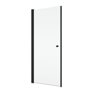 Usa de dus batanta Ronal (SanSwiss) Solino SOL1 100cm sticla AquaPerle 6mm profil negru imagine