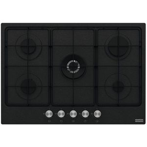Plita gaz incorporabila Franke Smart 750 FHSM 755 4G DC ON E cu 5 arzatoare 75cm Nero imagine