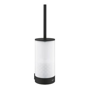 Perie wc cu suport de perete Grohe Selection phantom black imagine