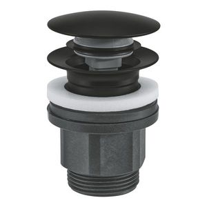 Ventil click-clack pentru lavoare Grohe matte black imagine