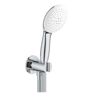 Set de dus Grohe Tempesta 110 II cu para 2 jet EcoJoy furtun si agatatoare cu FixFit crom imagine