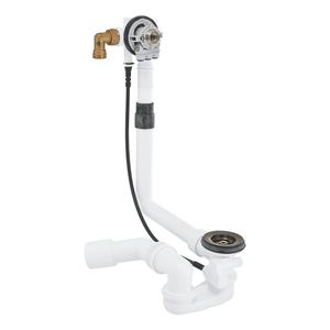 Sifon pentru cada Grohe Talentofill cu umplere prin preaplin necesita set racordare brushed hard graphite imagine